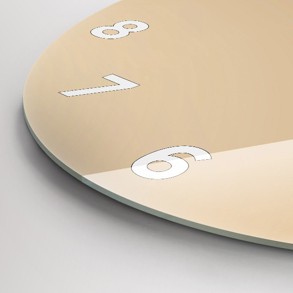 Zegar okrągły Abstrakcyjne światło