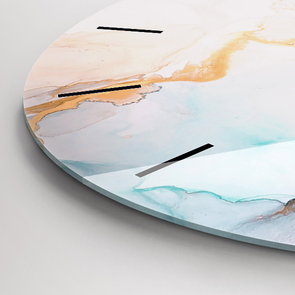 Zegar okrągły Abstrakcyjny obraz