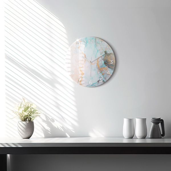 Zegar okrągły Abstrakcyjny obraz