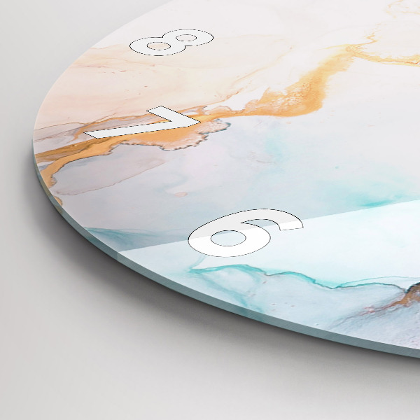 Zegar okrągły Abstrakcyjny obraz