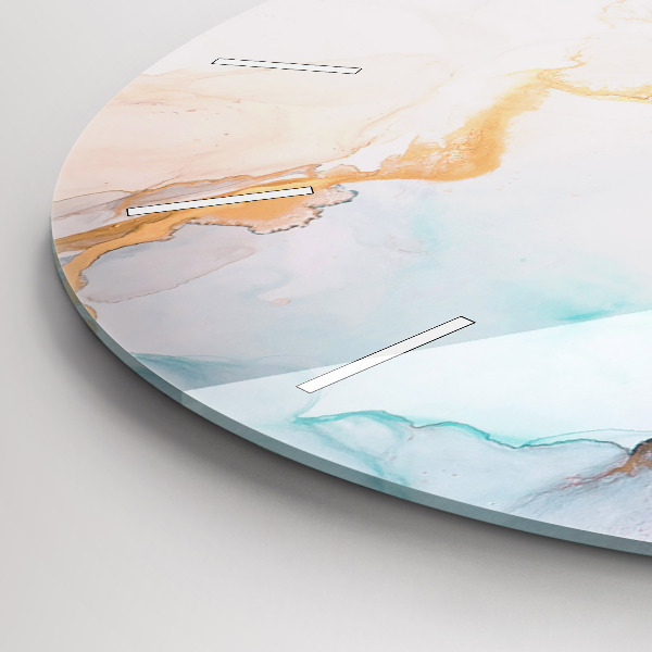 Zegar okrągły Abstrakcyjny obraz