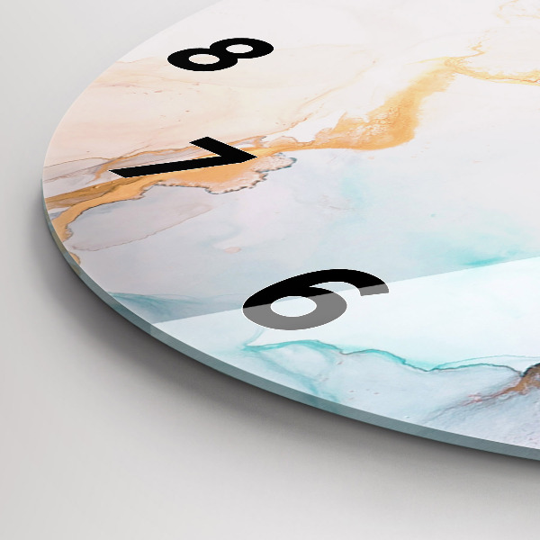 Zegar okrągły Abstrakcyjny obraz