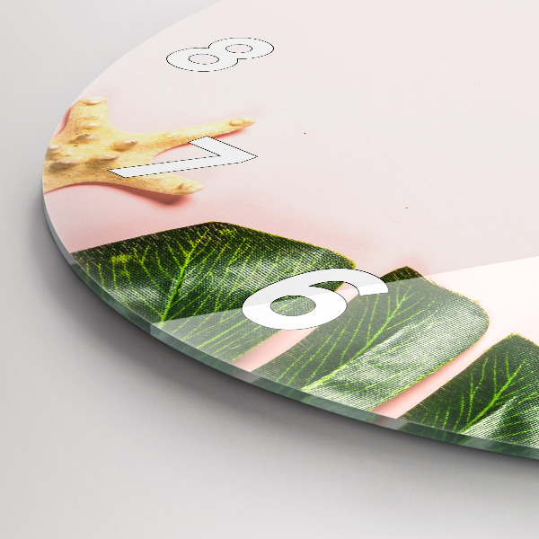 Zegar okrągły Letni nastrój