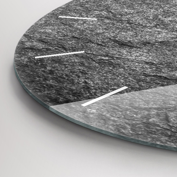 Zegar okrągły Skała wulkaniczna