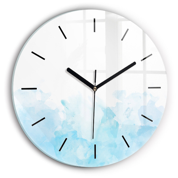 Zegar okrągły Namalowane plamy