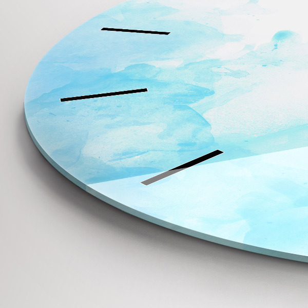 Zegar okrągły Namalowane plamy