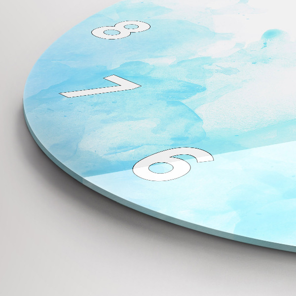 Zegar okrągły Namalowane plamy