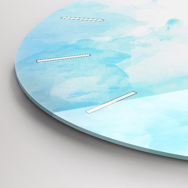 Zegar okrągły Namalowane plamy