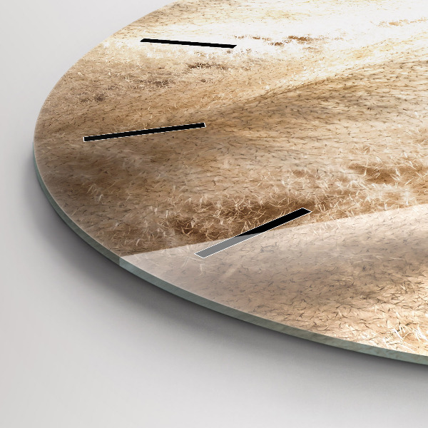 Zegar okrągły Kłosy zboża