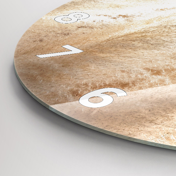 Zegar okrągły Kłosy zboża