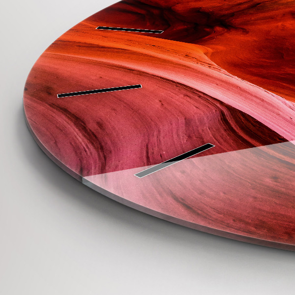 Zegar ścienny okrągły Kanion