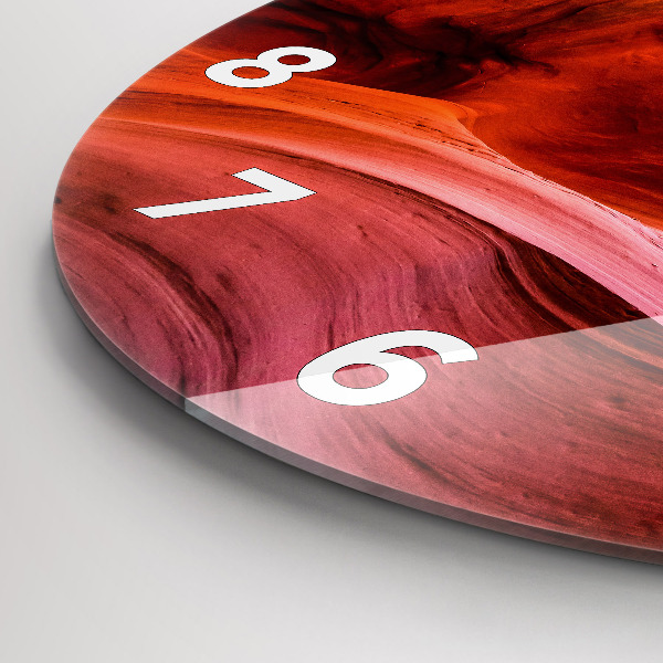 Zegar ścienny okrągły Kanion