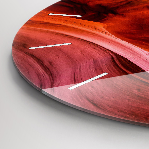 Zegar ścienny okrągły Kanion