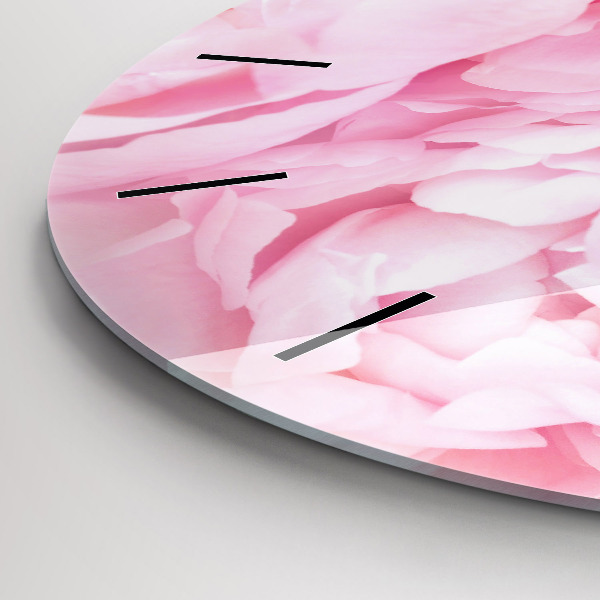 Zegar ścienny okrągły Kwitnące kwiaty