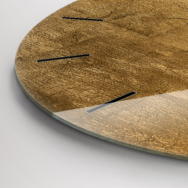 Zegar ścienny okrągły Dekoracyjne płótno