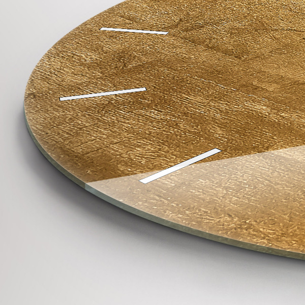 Zegar ścienny okrągły Dekoracyjne płótno