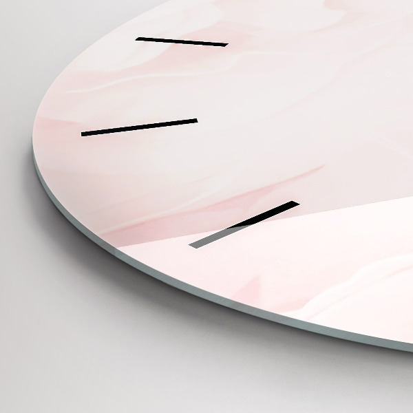 Zegar ścienny okrągły Kwitnące róże