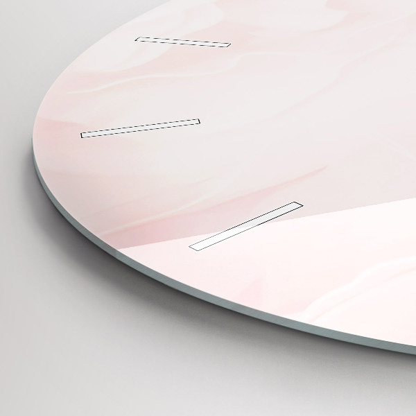 Zegar ścienny okrągły Kwitnące róże