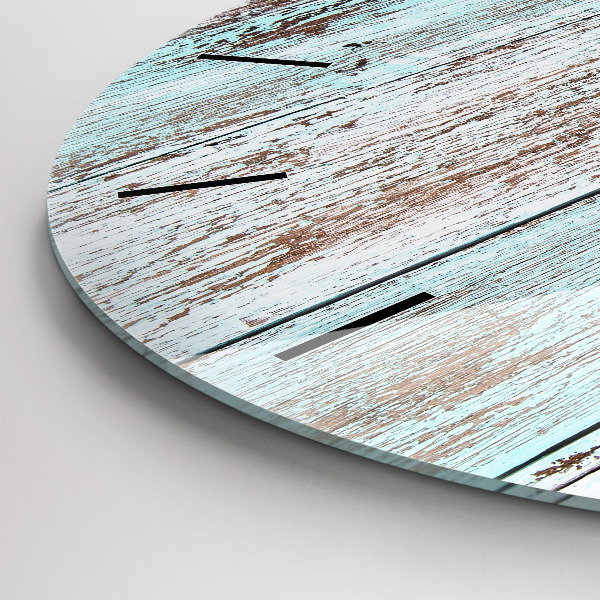 Zegar ścienny okrągły Pastelowe drewno