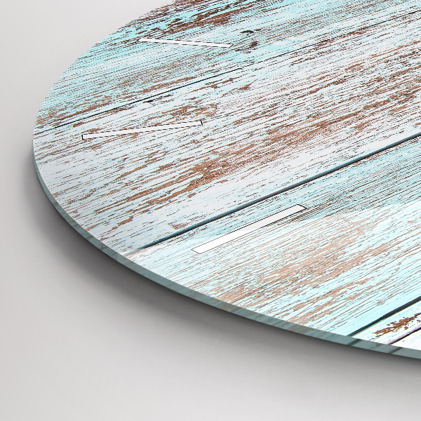 Zegar ścienny okrągły Pastelowe drewno