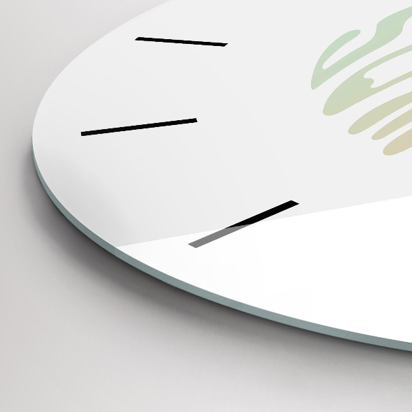 Zegar szklany okrągły Hello Summer!