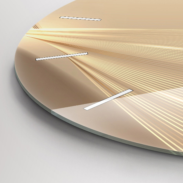 Zegar okrągły Abstrakcyjne światło