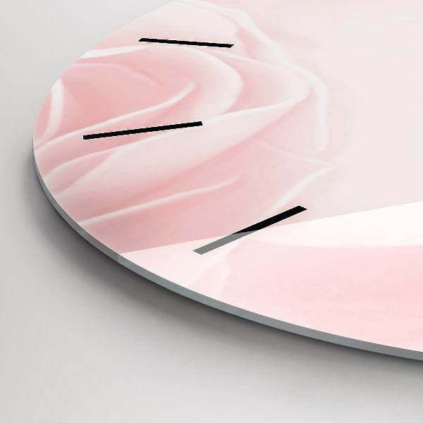 Zegar ścienny okrągły Róże