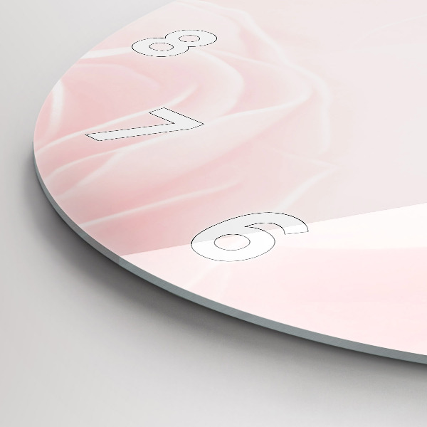 Zegar ścienny okrągły Róże