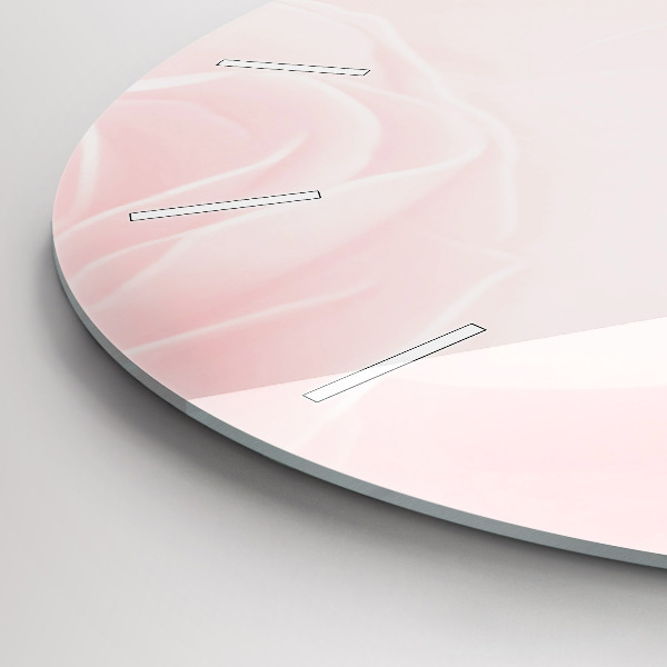 Zegar ścienny okrągły Róże