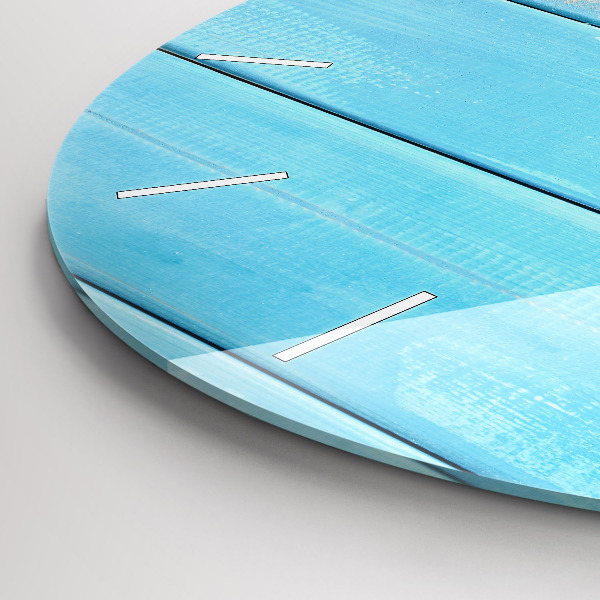 Zegar ścienny okrągły Akcesoria plażowe i deski