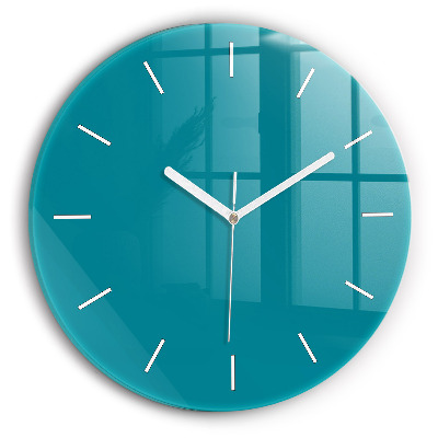 Zegar okrągły z nadrukiem Morski