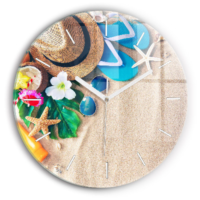 Zegar okrągły Akcesoria wakacyjne