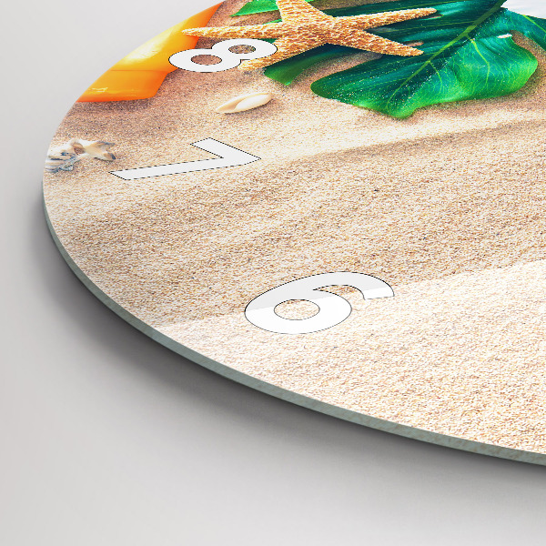 Zegar okrągły Akcesoria wakacyjne