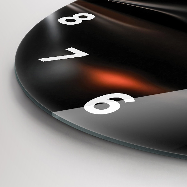 Zegar okrągły z nadrukiem Abstrakcja