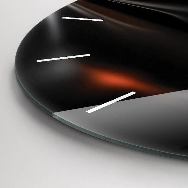 Zegar okrągły z nadrukiem Abstrakcja