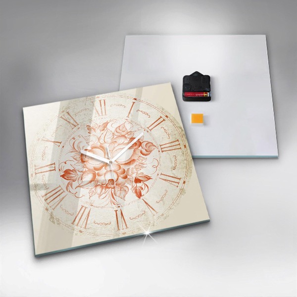 Zegar ścienny nowoczesny Rzymski motyw