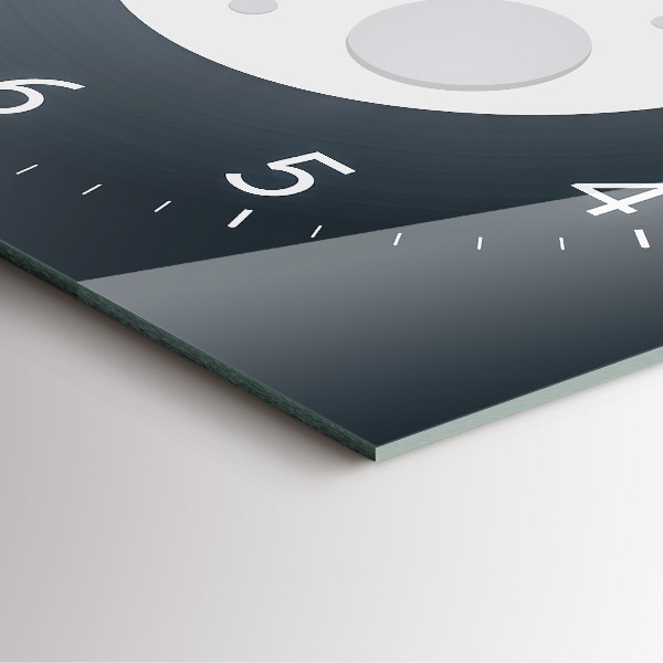 Zegar ścienny nowoczesny Pełnia Księżyca