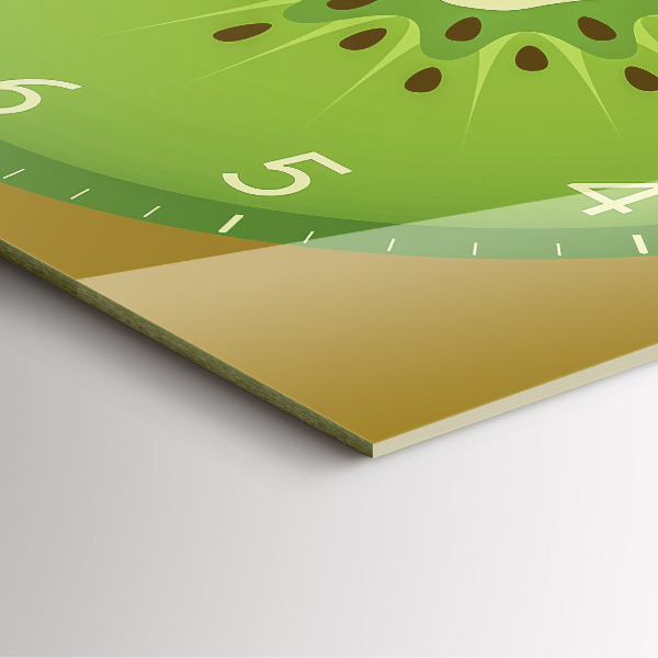 Zegar ścienny nowoczesny Owoc kiwi