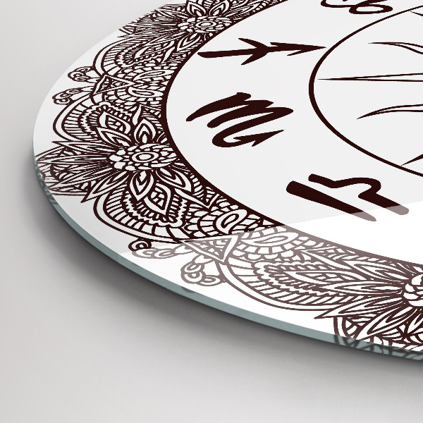 Zegar ścienny Dekoracyjne zodiaki