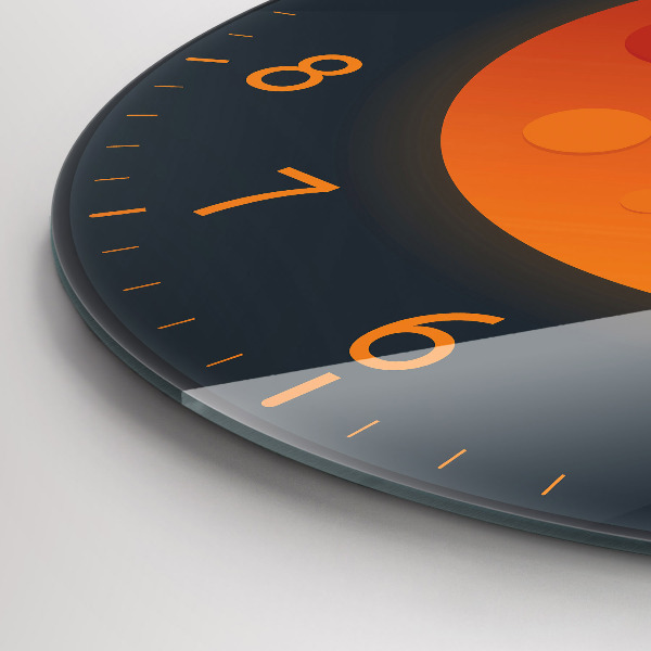 Zegar ścienny Księżyc w pełni