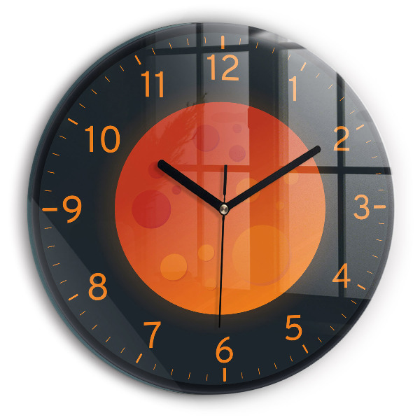 Zegar ścienny Księżyc w pełni