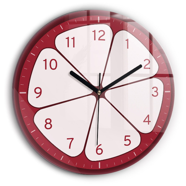 Zegar ścienny Przekrojony owoc